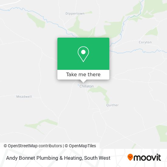 Andy Bonnet Plumbing & Heating map