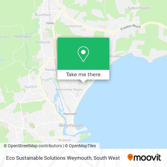 Eco Sustainable Solutions Weymouth map