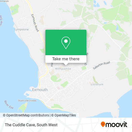 The Cuddle Cave map