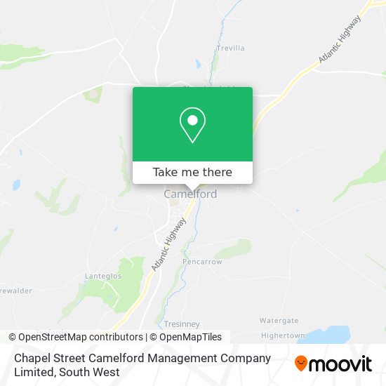 Chapel Street Camelford Management Company Limited map