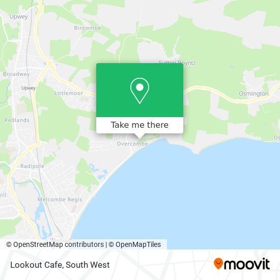 Lookout Cafe map
