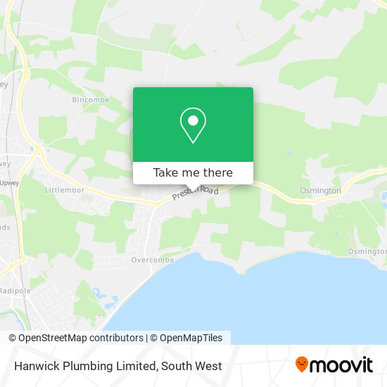 Hanwick Plumbing Limited map