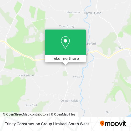 Trinity Construction Group Limited map
