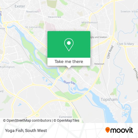 Yoga Fish map