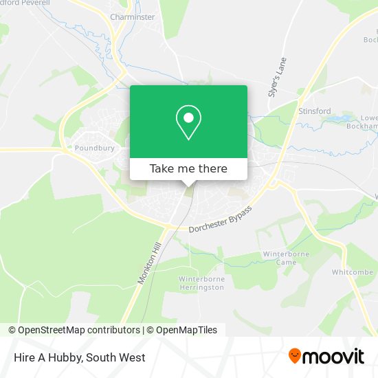Hire A Hubby map