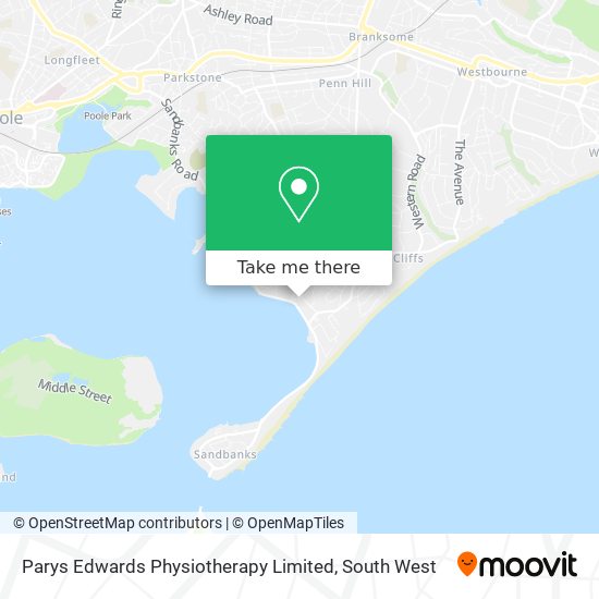 Parys Edwards Physiotherapy Limited map