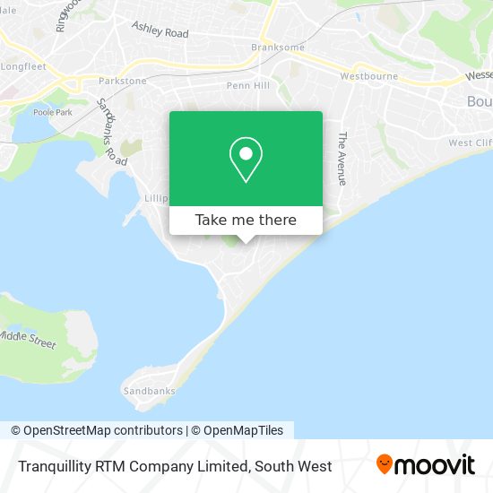 Tranquillity RTM Company Limited map
