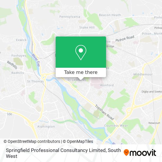 Springfield Professional Consultancy Limited map