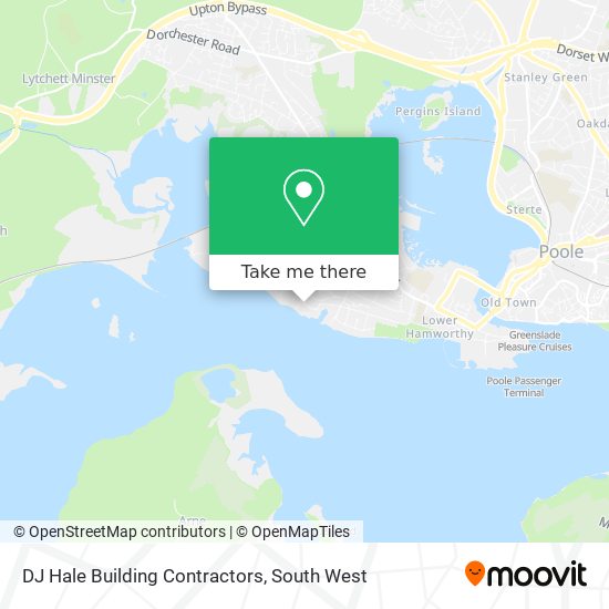 DJ Hale Building Contractors map