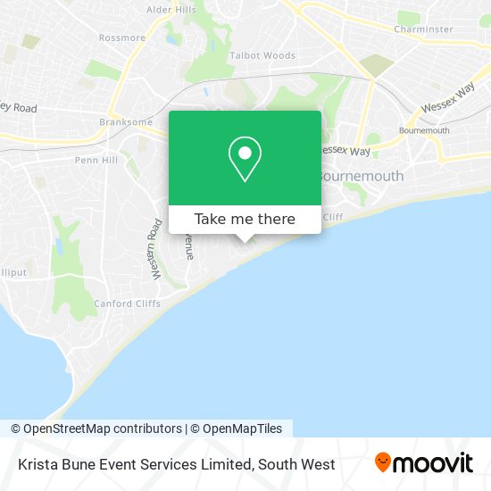 Krista Bune Event Services Limited map