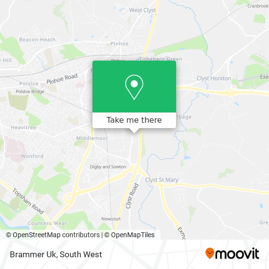 Brammer Uk map