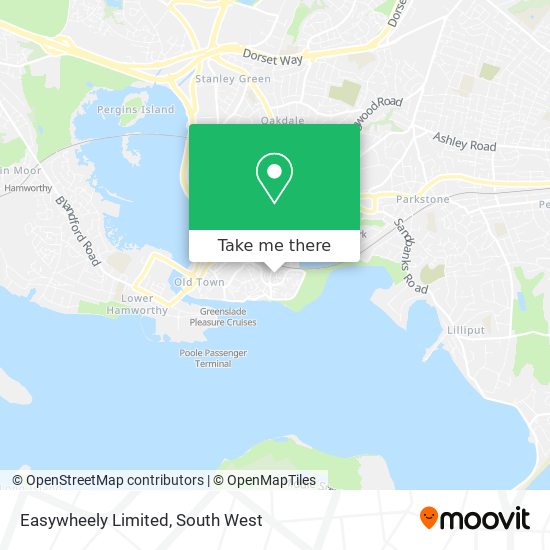 Easywheely Limited map