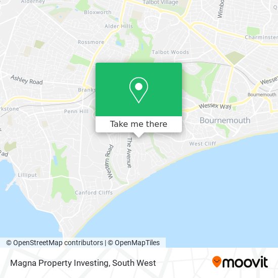 Magna Property Investing map
