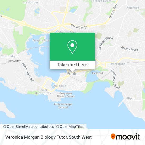 Veronica Morgan Biology Tutor map