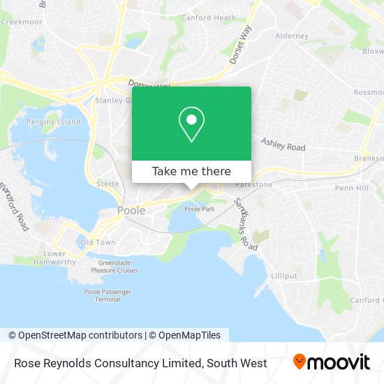 Rose Reynolds Consultancy Limited map