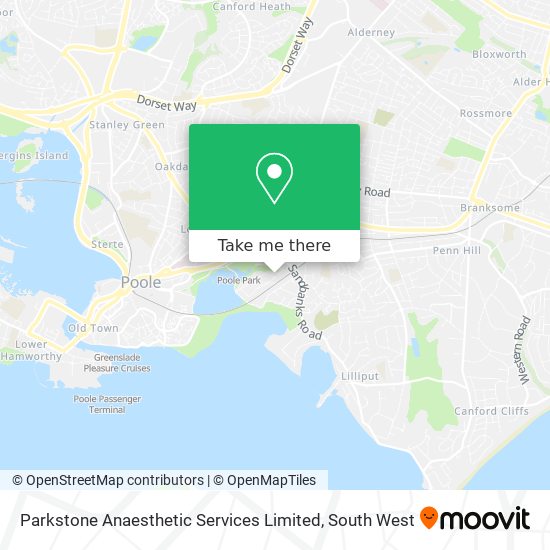 Parkstone Anaesthetic Services Limited map