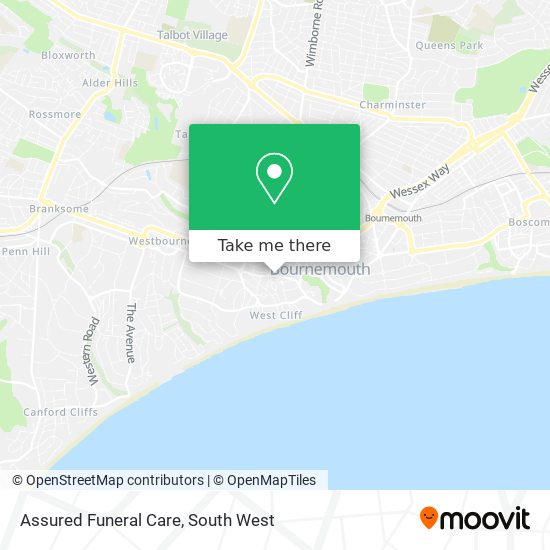 Assured Funeral Care map