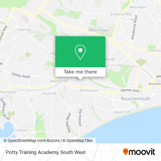 Potty Training Academy map