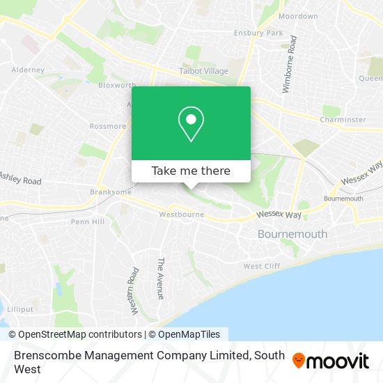 Brenscombe Management Company Limited map