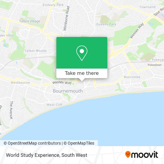 World Study Experience map