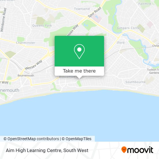 Aim High Learning Centre map
