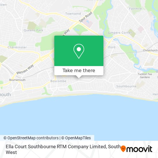 Ella Court Southbourne RTM Company Limited map