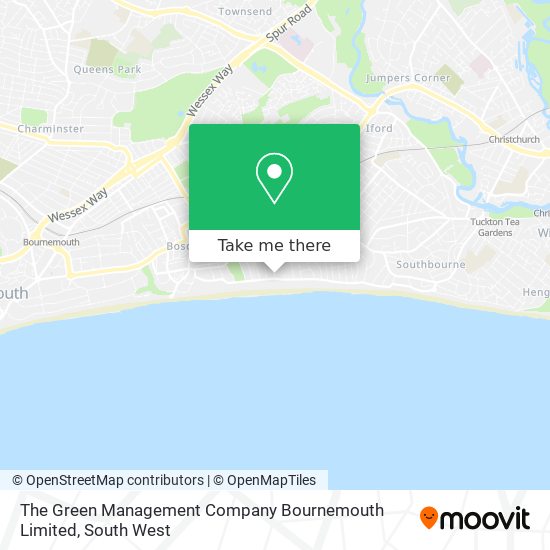The Green Management Company Bournemouth Limited map