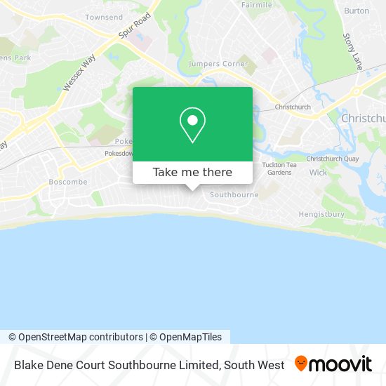 Blake Dene Court Southbourne Limited map