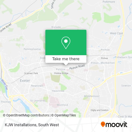 KJW Installations map