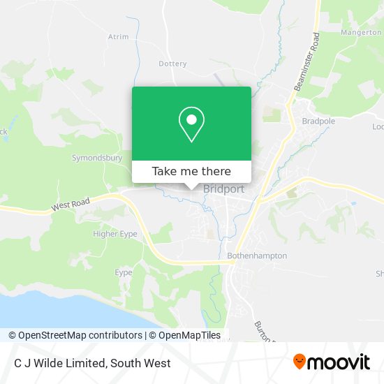 C J Wilde Limited map