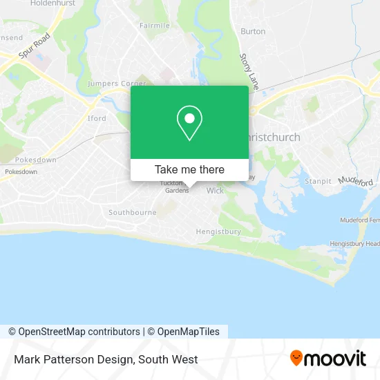 Mark Patterson Design map