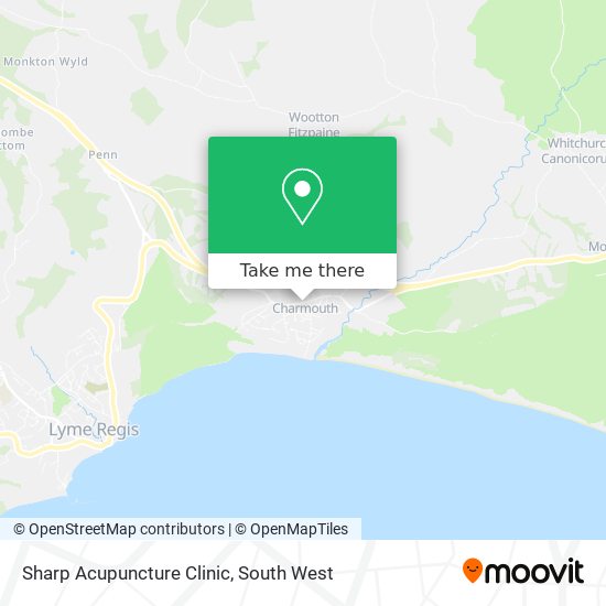 Sharp Acupuncture Clinic map