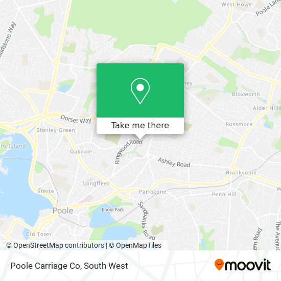 Poole Carriage Co map