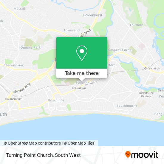 Turning Point Church map