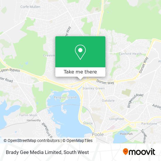 Brady Gee Media Limited map