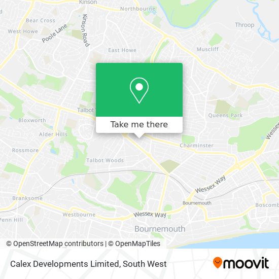 Calex Developments Limited map