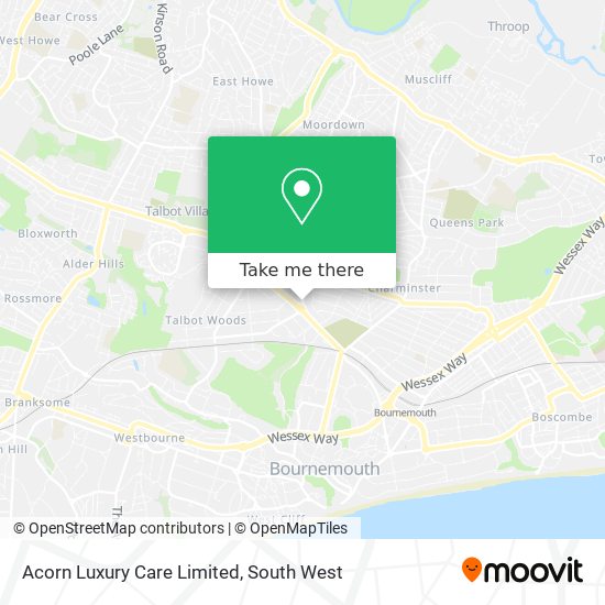 Acorn Luxury Care Limited map