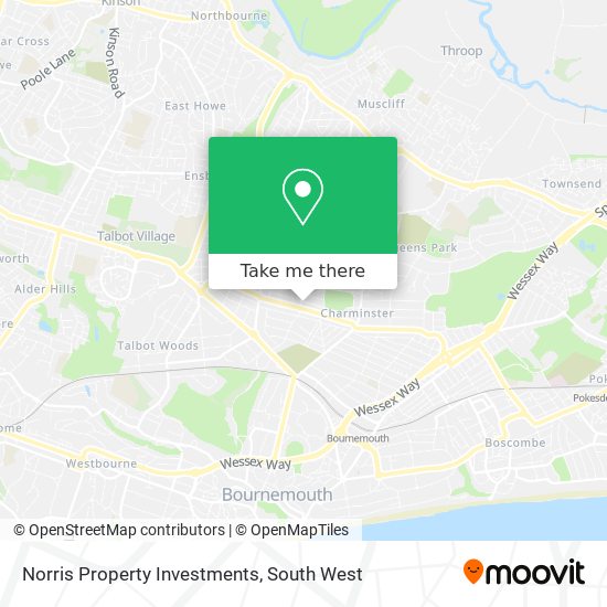 Norris Property Investments map