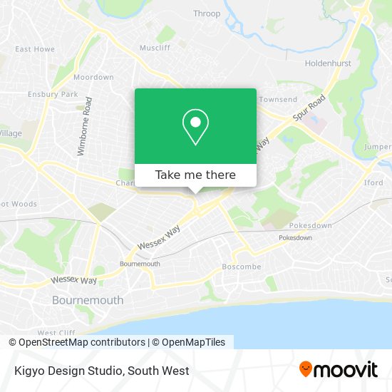 Kigyo Design Studio map