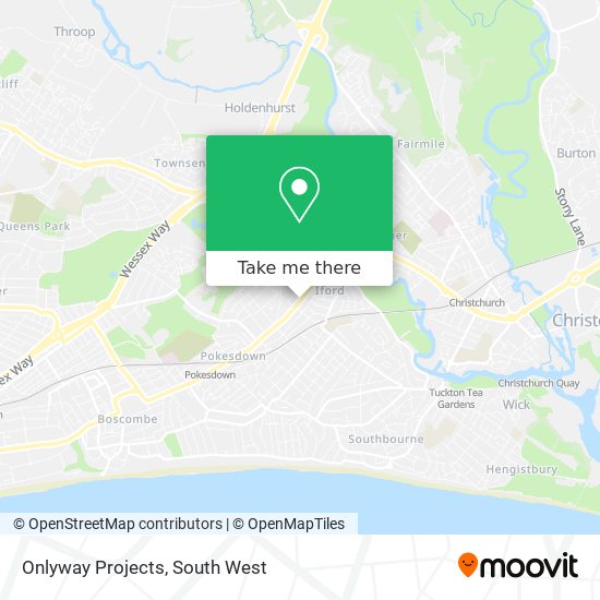 Onlyway Projects map