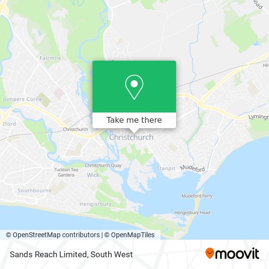 Sands Reach Limited map