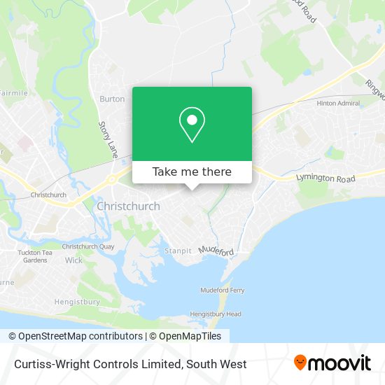 Curtiss-Wright Controls Limited map