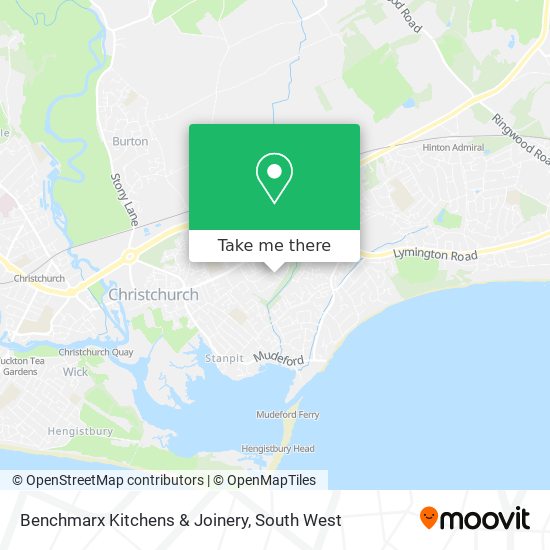 Benchmarx Kitchens & Joinery map