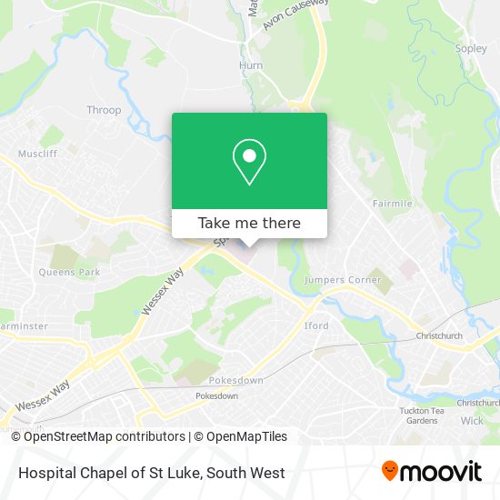 Hospital Chapel of St Luke map