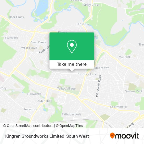 Kingren Groundworks Limited map