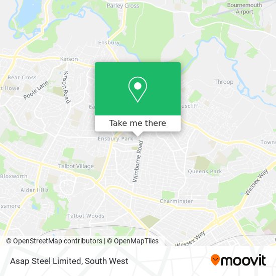 Asap Steel Limited map
