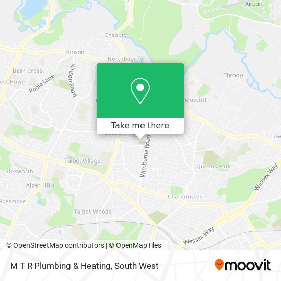 M T R Plumbing & Heating map