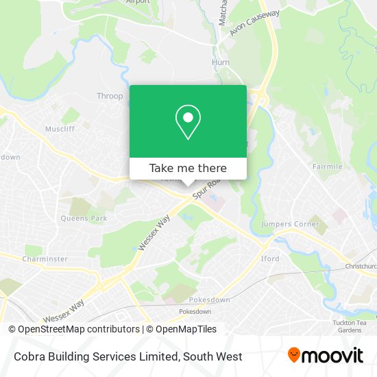 Cobra Building Services Limited map