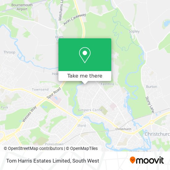 Tom Harris Estates Limited map