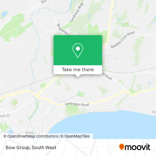Bow Group map
